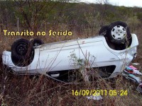 Capotamento próximo à Caicó deixa 05 feridos