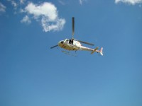 Helicóptero do IBAMA desde ontem sobrevoa rios do Seridó