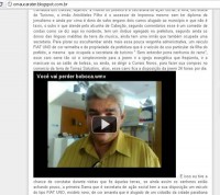 Blog denuncia nepotismo em Carnaúba dos Dantas, em texto e vídeo 